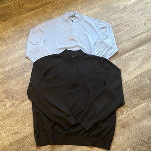Fairway & Greene 1/4 zip sweater bundle